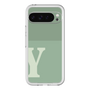 Slim Protection Premium Case［ オリジナル - initial two tone - Y green ］