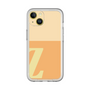 Slim Protection Premium Case［ オリジナル - initial two tone - Z orange ］