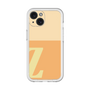 Slim Protection Premium Case［ オリジナル - initial two tone - Z orange ］