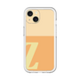 Slim Protection Premium Case［ オリジナル - initial two tone - Z orange ］