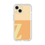 Slim Protection Premium Case［ オリジナル - initial two tone - Z orange ］