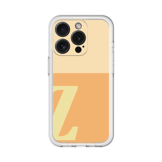 Slim Protection Premium Case［ オリジナル - initial two tone - Z orange ］