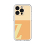 Slim Protection Premium Case［ オリジナル - initial two tone - Z orange ］