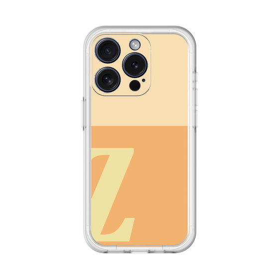 Slim Protection Premium Case［ オリジナル - initial two tone - Z orange ］