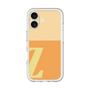 Slim Protection Premium Case［ オリジナル - initial two tone - Z orange ］