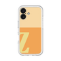 Slim Protection Premium Case［ オリジナル - initial two tone - Z orange ］