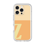 Slim Protection Premium Case［ オリジナル - initial two tone - Z orange ］