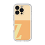 Slim Protection Premium Case［ オリジナル - initial two tone - Z orange ］