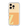 Slim Protection Premium Case［ オリジナル - initial two tone - Z orange ］