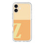 Slim Protection Premium Case［ オリジナル - initial two tone - Z orange ］