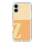 Slim Protection Premium Case［ オリジナル - initial two tone - Z orange ］