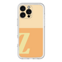 Slim Protection Premium Case［ オリジナル - initial two tone - Z orange ］