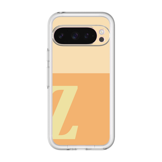 Slim Protection Premium Case［ オリジナル - initial two tone - Z orange ］