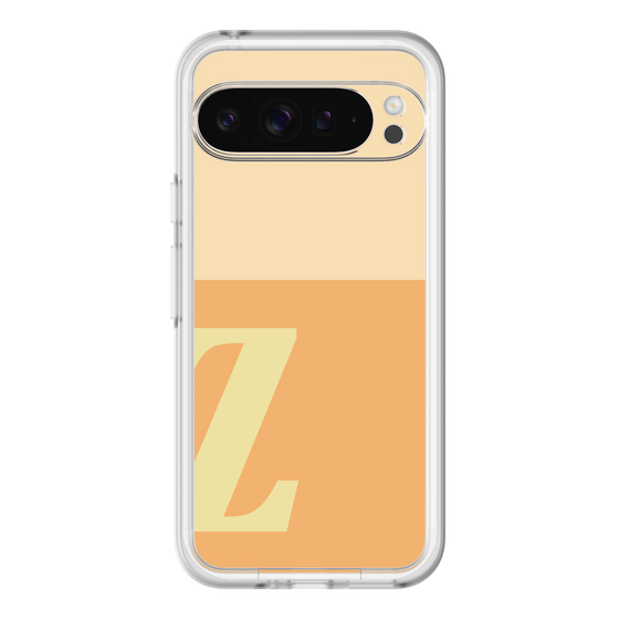 Slim Protection Premium Case［ オリジナル - initial two tone - Z orange ］