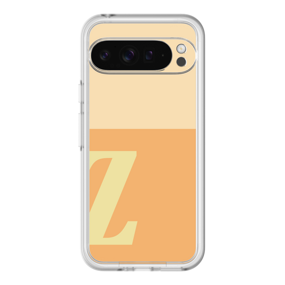 Slim Protection Premium Case［ オリジナル - initial two tone - Z orange ］