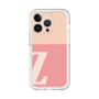 Slim Protection Premium Case［ オリジナル - initial two tone - Z pink ］