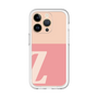 Slim Protection Premium Case［ オリジナル - initial two tone - Z pink ］