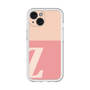 Slim Protection Premium Case［ オリジナル - initial two tone - Z pink ］