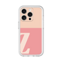 Slim Protection Premium Case［ オリジナル - initial two tone - Z pink ］