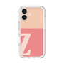 Slim Protection Premium Case［ オリジナル - initial two tone - Z pink ］