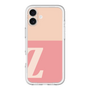Slim Protection Premium Case［ オリジナル - initial two tone - Z pink ］