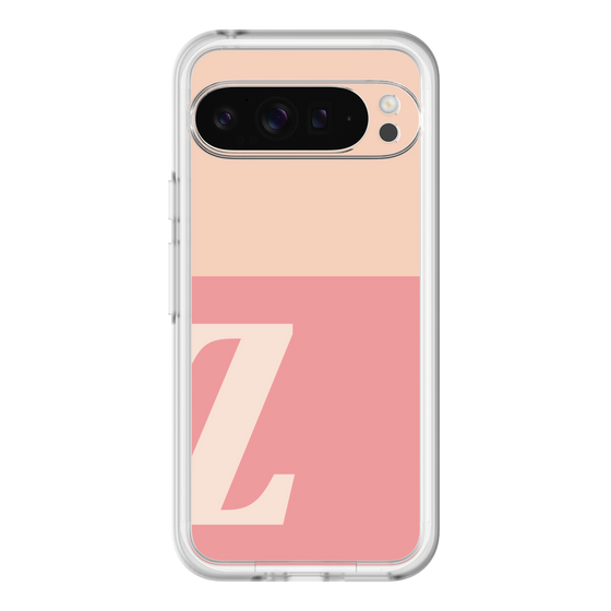Slim Protection Premium Case［ オリジナル - initial two tone - Z pink ］