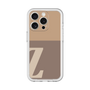 Slim Protection Premium Case［ オリジナル - initial two tone - Z brown ］