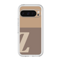 Slim Protection Premium Case［ オリジナル - initial two tone - Z brown ］