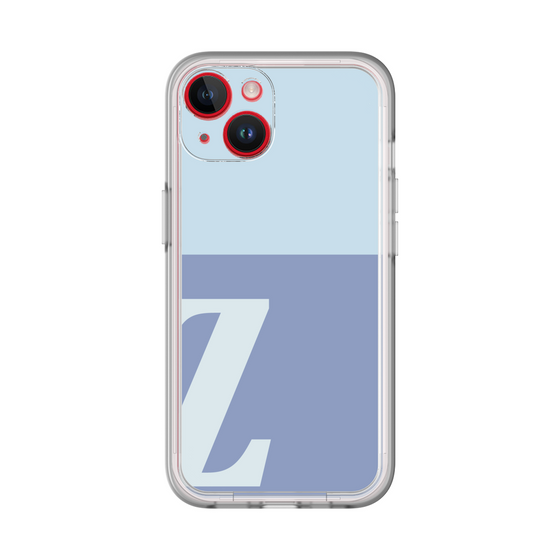 Slim Protection Premium Case［ オリジナル - initial two tone - Z blue ］