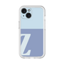 Slim Protection Premium Case［ オリジナル - initial two tone - Z blue ］