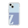 Slim Protection Premium Case［ オリジナル - initial two tone - Z blue ］