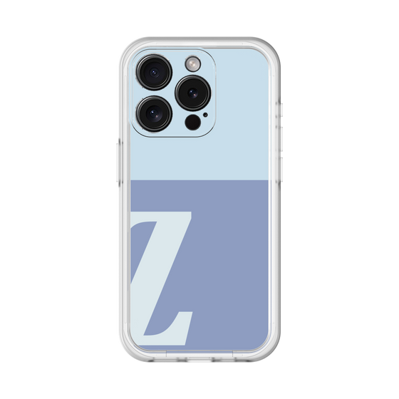 Slim Protection Premium Case［ オリジナル - initial two tone - Z blue ］