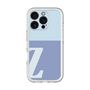 Slim Protection Premium Case［ オリジナル - initial two tone - Z blue ］