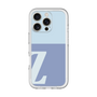 Slim Protection Premium Case［ オリジナル - initial two tone - Z blue ］