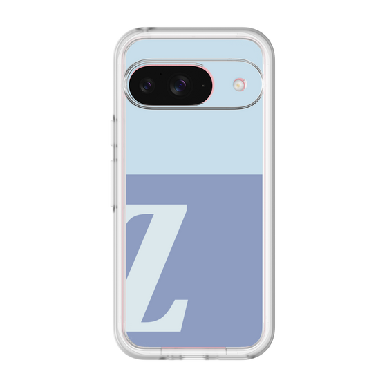 Slim Protection Premium Case［ オリジナル - initial two tone - Z blue ］