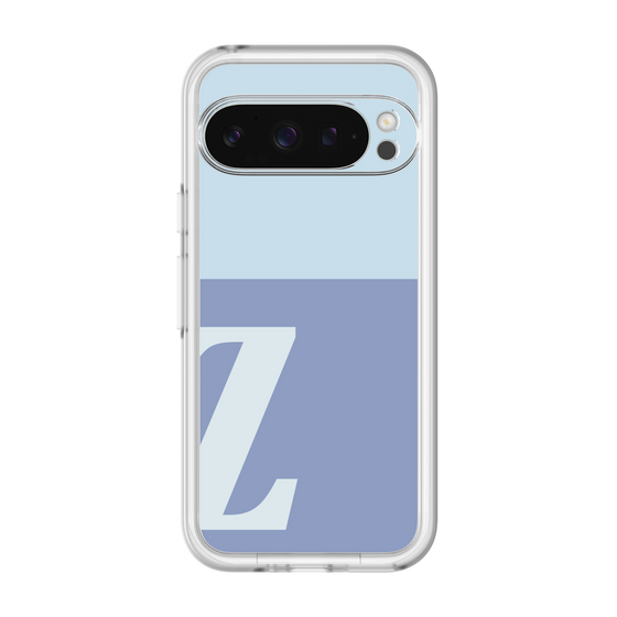 Slim Protection Premium Case［ オリジナル - initial two tone - Z blue ］