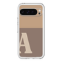 Slim Protection Premium Case［ オリジナル - initial two tone - A brown ］