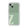Slim Protection Premium Case［ オリジナル - initial two tone - Z green ］