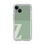 Slim Protection Premium Case［ オリジナル - initial two tone - Z green ］