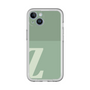 Slim Protection Premium Case［ オリジナル - initial two tone - Z green ］