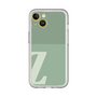 Slim Protection Premium Case［ オリジナル - initial two tone - Z green ］