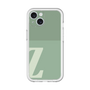 Slim Protection Premium Case［ オリジナル - initial two tone - Z green ］