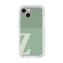 Slim Protection Premium Case［ オリジナル - initial two tone - Z green ］