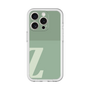 Slim Protection Premium Case［ オリジナル - initial two tone - Z green ］