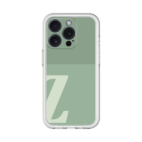 Slim Protection Premium Case［ オリジナル - initial two tone - Z green ］