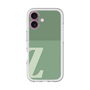 Slim Protection Premium Case［ オリジナル - initial two tone - Z green ］