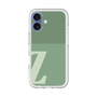 Slim Protection Premium Case［ オリジナル - initial two tone - Z green ］