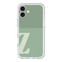 Slim Protection Premium Case［ オリジナル - initial two tone - Z green ］