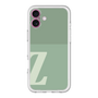Slim Protection Premium Case［ オリジナル - initial two tone - Z green ］