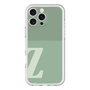 Slim Protection Premium Case［ オリジナル - initial two tone - Z green ］